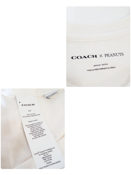 COACH×PEANUTS S/Sカットソー (M)