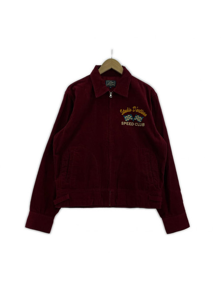 STUDIO D'ARTISAN SPEED CLUB CORDUROY JACKET 赤 40