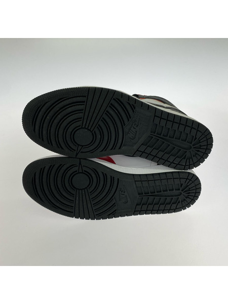 NIKE スニーカー CD0461-601/AIRJORDAN/赤白黒/26cm