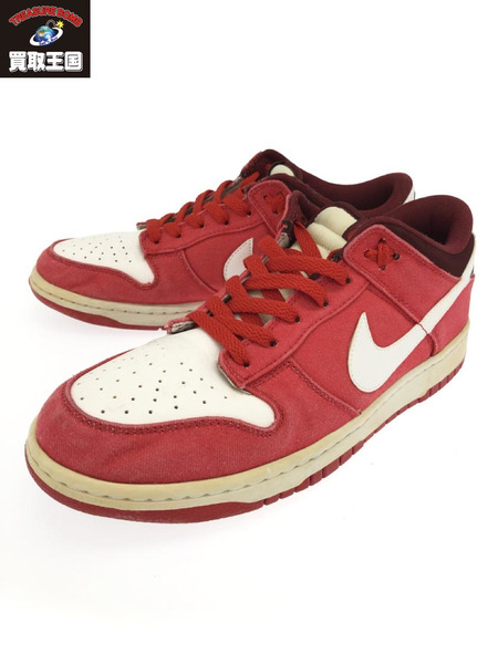 12年製 NIKE DUNK LOW 318019 604 (28cm) Hyper Red White[値下]