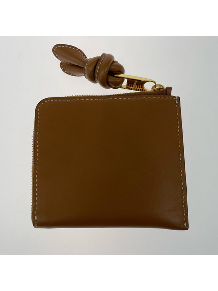 コンパクトウォレット JACQUEMUS LE PORTE-MONAIE TOURNI 茶
