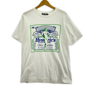 HYSTERIC GLAMOUR 半袖Tシャツ・カットソー HG LABEL Tシャツ 02251CT05 (M)