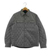 FRED PERRY キルティングジャケット グレー (M)