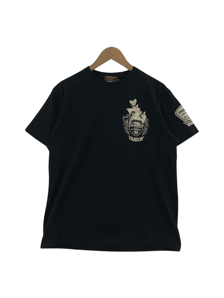 VANSON トム＆ジェリー Tシャツ プリント 黒 M｜商品番号