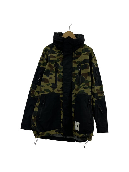 WTAPS×A BATHING APE 17AW SHERPA JACKET CAMO BAP