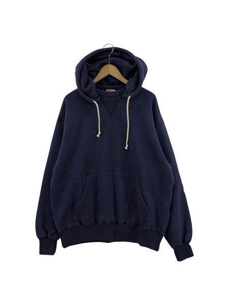 STANDARD CALIFORNIA Logo After Hood Sweat アフターフーディ XL ネイビー