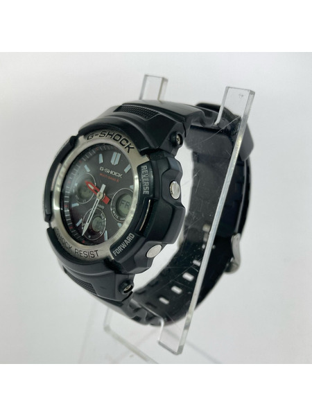 G-SHOCK ソーラー ラバー ブラック AWG-M100