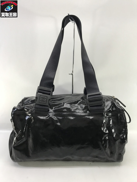 CHANEL  スポーツライン ボストンバッグ 黒
