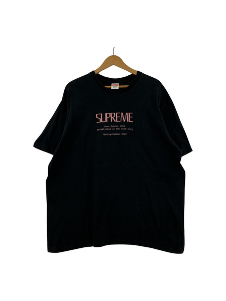 Supreme 20SS Anno Domini Tee (XL) 黒[値下]