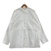 blurhms 長袖シャツ Chambray Gusset PKT Shirt/BHS24S004C70