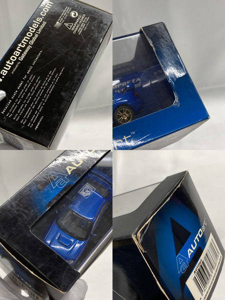 1/43スケールカー AUTO art  WRX STI 2003 1/43