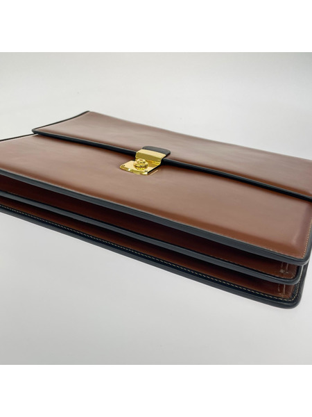 ブリーフケース D,ESTE バッグ  茶