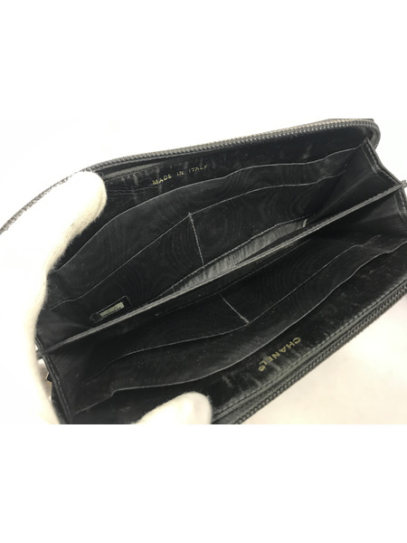 長財布 ココマーク レザー ブラック