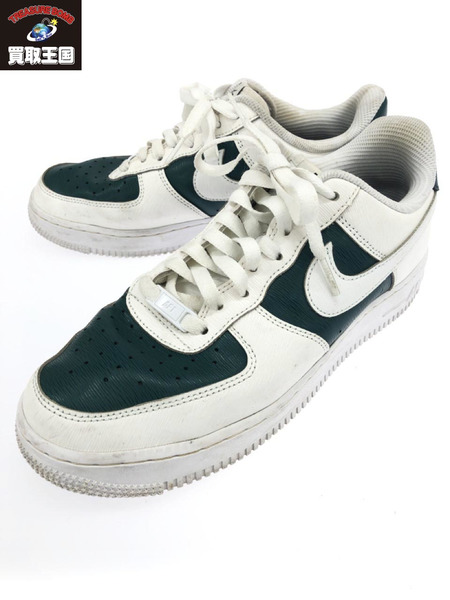 NIKE BY YOU AIR FORCE 1 LOW スニーカー 白緑 26.5cm｜商品番号