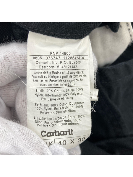 Carhartt/ダックオーバーオール/ダブルニー/キルティング裏地[値下]