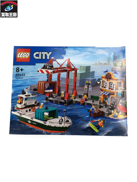 LEGO CITY 60422 レゴシティの波止場と貨物船