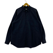 COMOLI 長袖シャツ X01-02001/コモリシャツ/紺/3