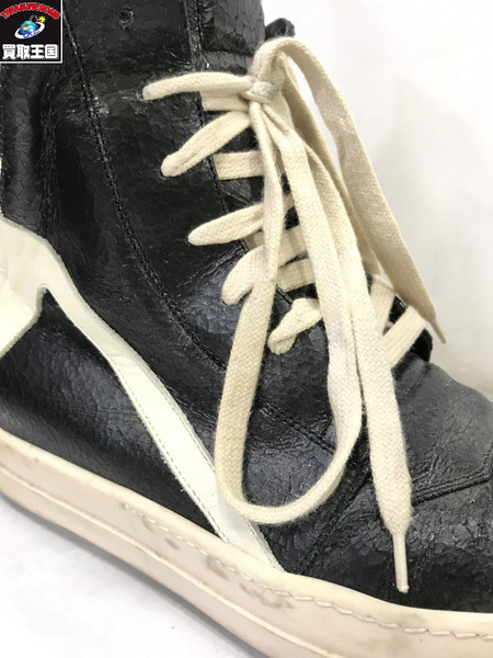 Rick Owens/GEOBASKET SHOSE/BLK/41.5/黒/リックオウエンス/スニーカー