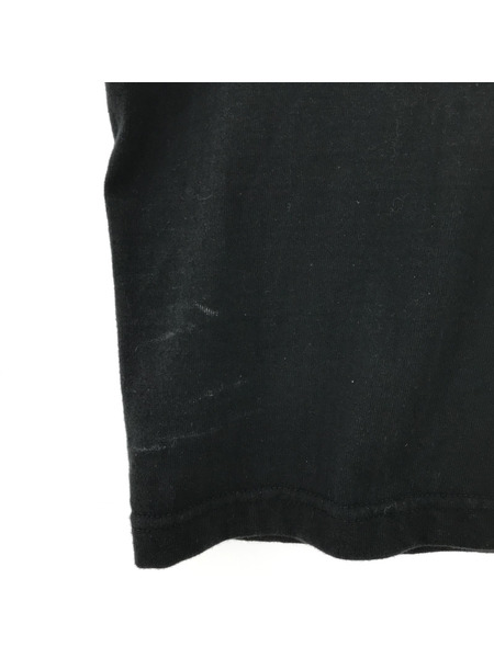 SAMURAI JEANS 半袖Tシャツ・カットソー ポケット付キ半袖Tシャツ (L) 黒