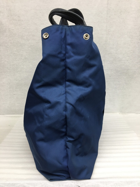 PRADA トートバッグ ネイビー