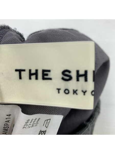 THE SHINZONE COTTON WOOL SWEATPANTS パ ンツ グレー SIZE FO 24AMS