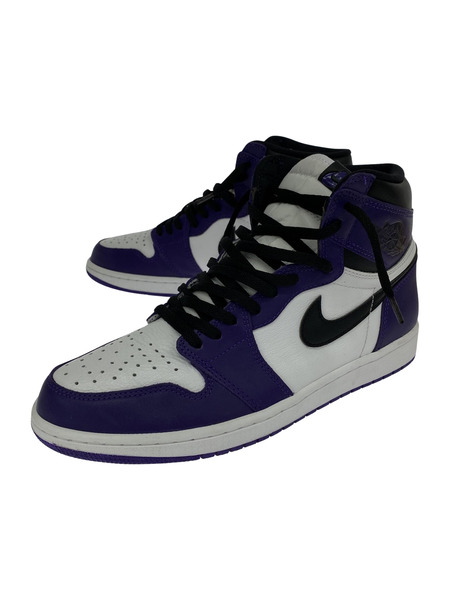 NIKE AIR JORDAN 1 RETRO HIGH OG Court Purple（28.0）