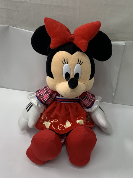 ディズニー ベリー摘み ミニーマウス ぬいぐるみ 本体のみ Disney ミニーちゃん 東京ディズニーリゾート