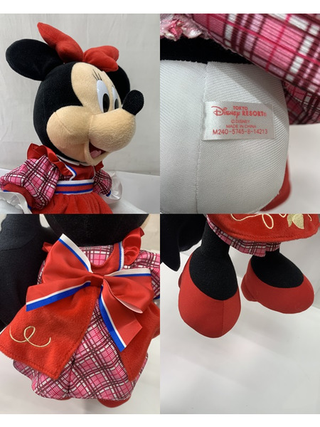 ディズニー ベリー摘み ミニーマウス ぬいぐるみ 本体のみ Disney ミニーちゃん 東京ディズニーリゾート