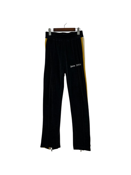 PALM ANGELS Velvet Track Pants ブラック/イエロー