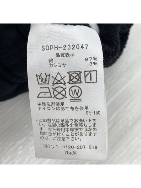 SOPHNET.　COTTON CASHMERE SWEAT