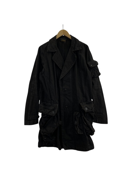 JULIUS 08AW Insanity in Industrial ial  inc 2 ブラック