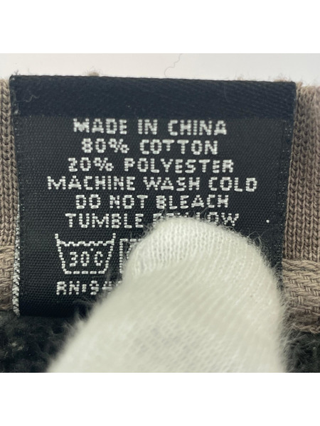 STUSSY スウェット・トレーナー 00s GET STUPID FRESH フェード グレー L