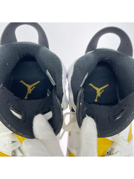NIKE スニーカー AIR JORDAN 6 RETRO Yellow Ochre 27.5cm