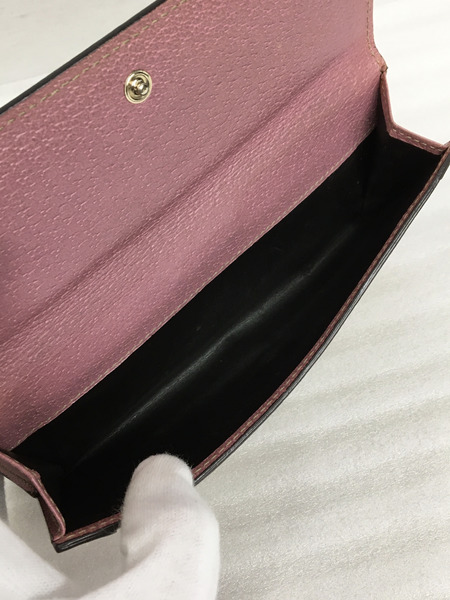 GUCCI　長財布 GGキャンバス/ロングウォレット/153211