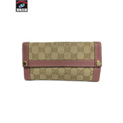 GUCCI　長財布 GGキャンバス/ロングウォレット/153211