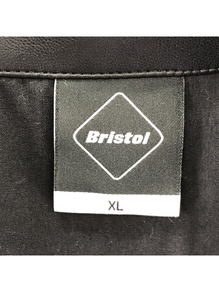 F.C.R.B23AW SYNTHETIC LEATHER BLOUSON フェイクレザージャケット