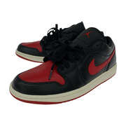 NIKE Women's Air Jordan 1 Low Bred/Sail (29.0)