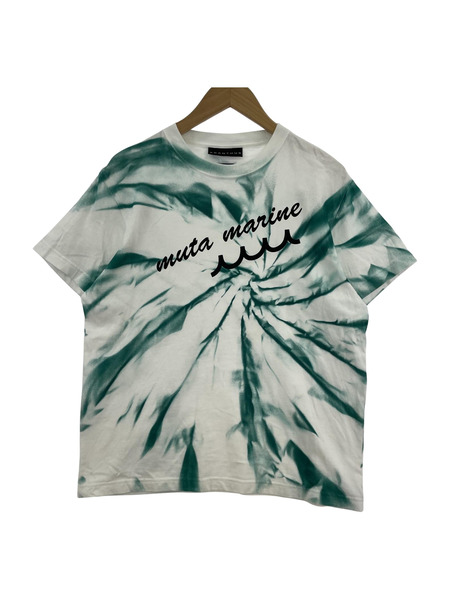 ACANTHUS×muta MARINE Hand Spiral Dye Tee