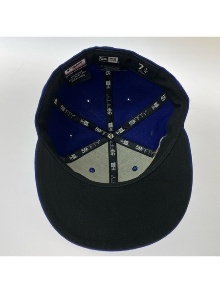 NEW ERA キャップ ドジャース 2PAC 刺繍 ブルー