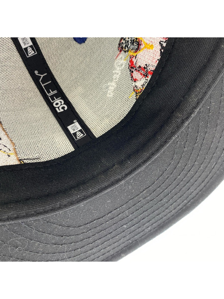 NEW ERA キャップ ドジャース 2PAC 刺繍 ブルー