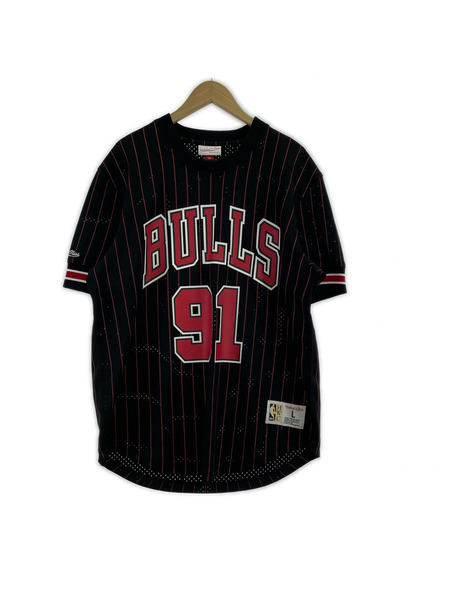 半袖Tシャツ・カットソー Mitchell&Ness BULLS RODMAN メッシュT