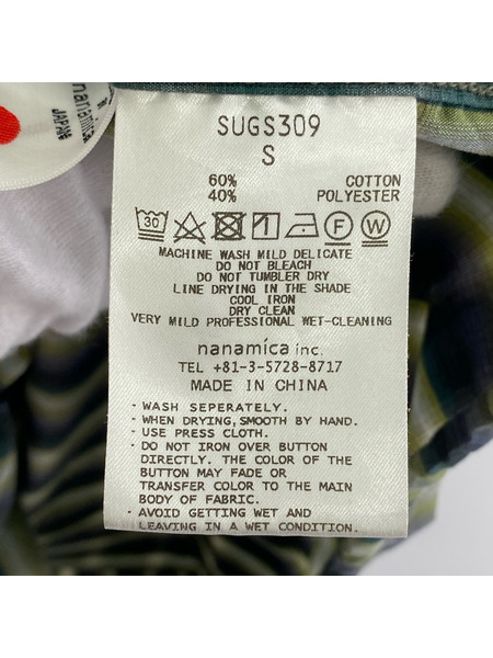 nanamica 半袖シャツ