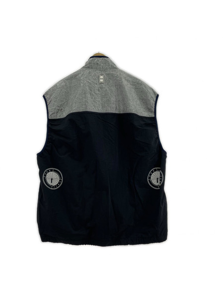 SSZ 25SS GENCHARI Taiwan Vest ナイロンベスト XL 紺