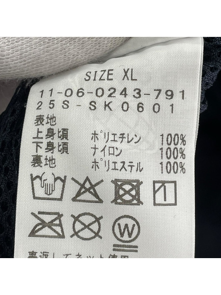 SSZ 25SS GENCHARI Taiwan Vest ナイロンベスト XL 紺