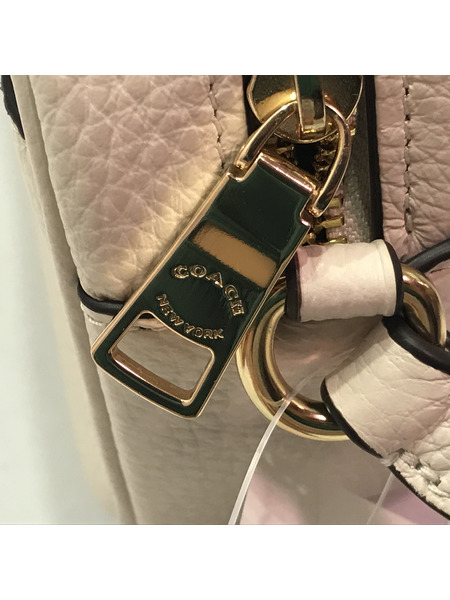 COACH ショルダーバッグ レザー 白