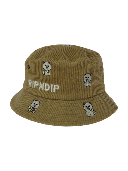 ハット RIPNDIP Hello Nermy Corduroy Bucket Hat