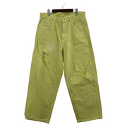 URU デニム・ジーンズ 24SCD02 イエロー