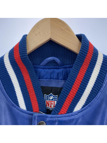 OLD NFL オールレザースタジャン XL トリコ