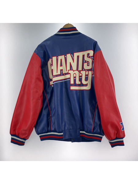 OLD NFL オールレザースタジャン XL トリコ