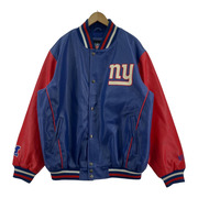 OLD NFL オールレザースタジャン XL トリコ